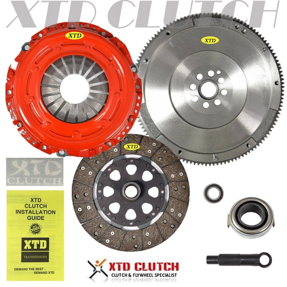 XTD Stage 1 Clutch   Singlemass Flywheel Kit for 2003-2007 Honda Accord 3.0L V6  2004-2006 Acura TL 3.2L V6