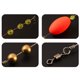 thumbnail image 3 of Flotador De Pesca Bobbers de pesca, flotadores Popper de pesca de colores brillantes para peces de agua dulce y agua salada, 3 of 6