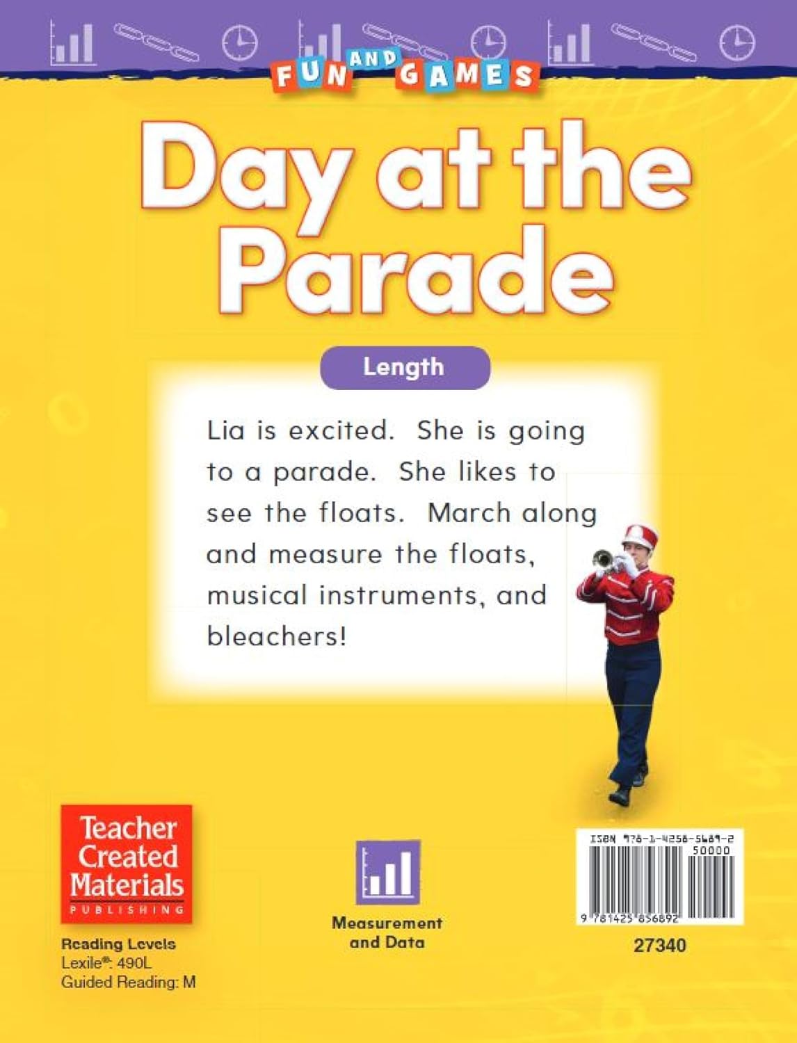 Measurement & Data: Grades K-1 (8-Book Set)