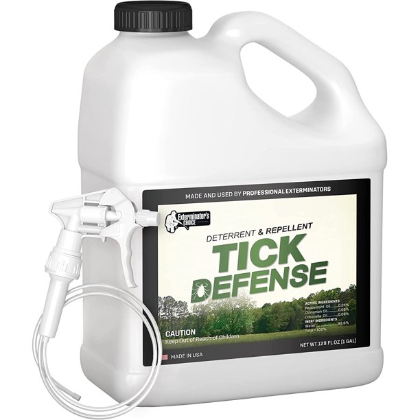 Exterminators Choice Tick Defense Spray 1 Gallon NonToxic Tick