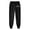 Black, variant on Aayomet Sweatpants For Women Women's Solid Drawstring Baggy Sweatpants Joggers Straight Leg Pants,Navy XL