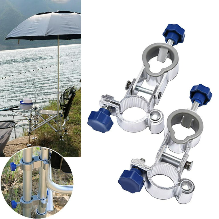 Colaxi Umbrella Stand Universal Aluminum Alloy Fishing Chair Foldable Tools  Accessories Fixed Install Outdoors Mount Holder Brackets - 13cm 