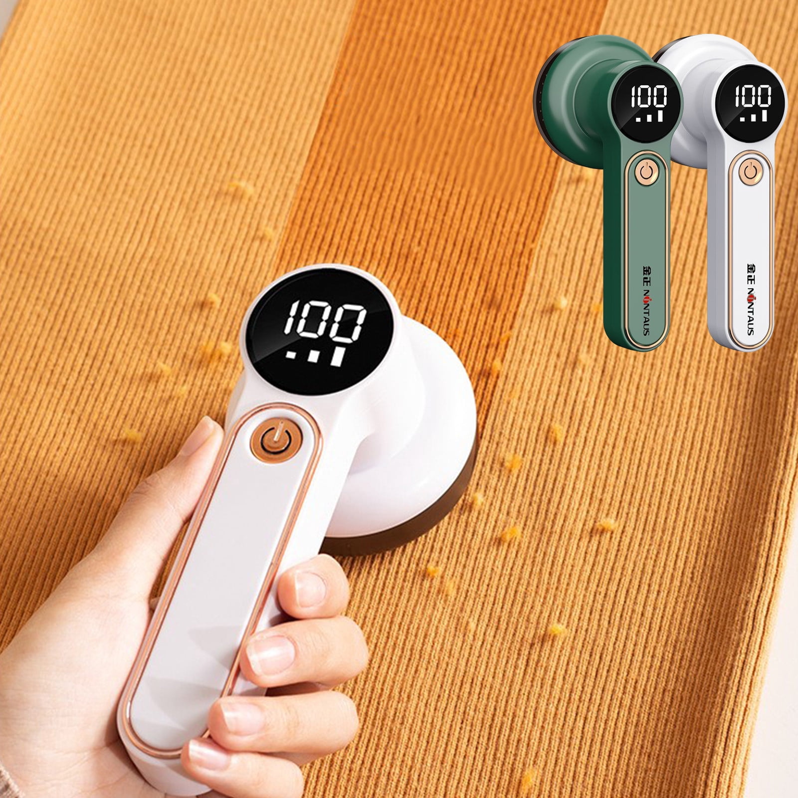 Wool Defuzzer Ganfancp Fabric Shaver And Lint Remover Rechargeable Model Sweater ...
