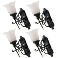 thumbnail image 2 of MasteelfCA 4pcs Miniature Sand Table Wall Lamp Models Landscape Ornament Sandtable Decor, 2 of 9