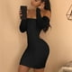 thumbnail image 4 of Vestido de Carpeta Off Shoulder Vestida Sin Espalda Ajusta Ajustada Sin Tirantes Sin Tirantes Odeerbi ODB113009, 4 of 6