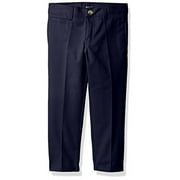 French Toast Little Boys' Slim Fit Double Knee Pant, Navy, 5