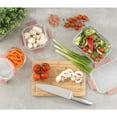 thumbnail image 3 of JoyJolt 24-Piece Fluted Food Storage Container Set with Lids - Pink, 3 of 5
