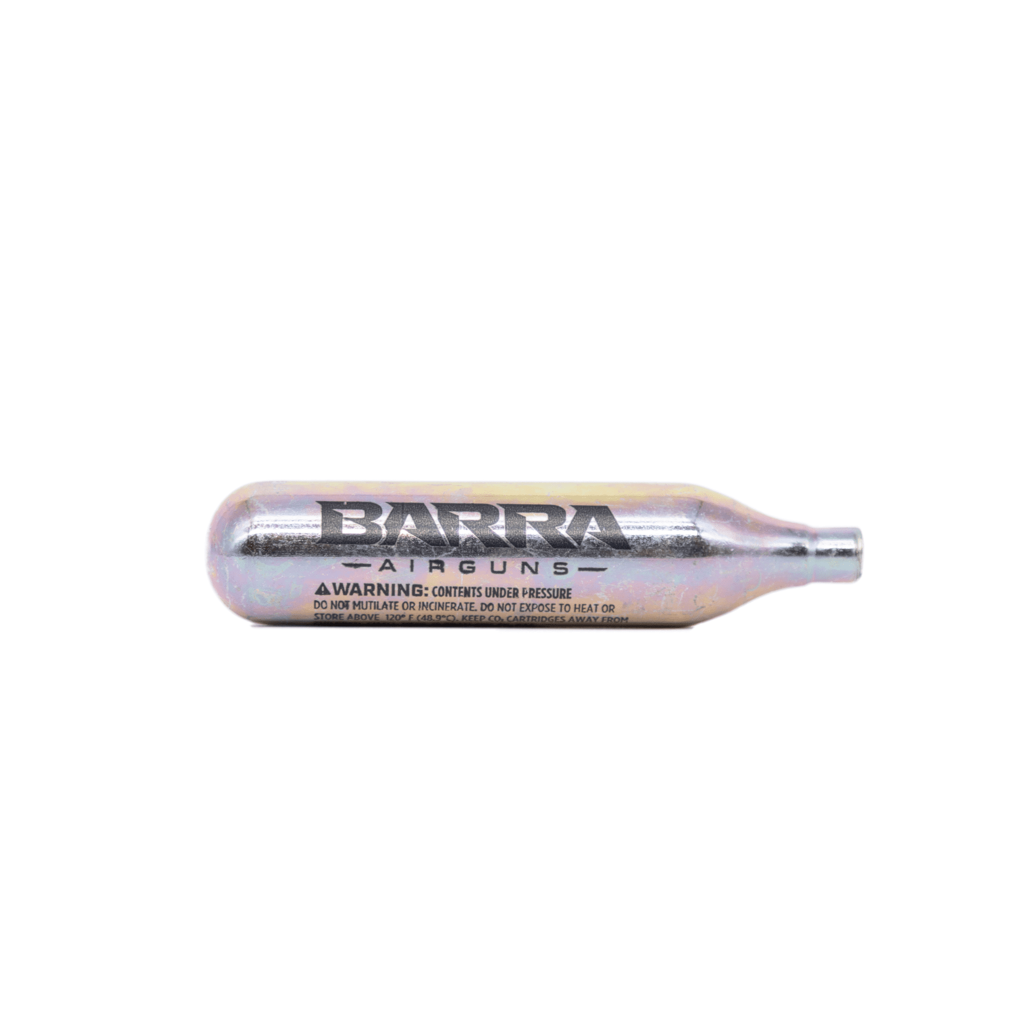 Barra Airguns, 12-Gram CO2 Cartridge, 5 Count, for Air Rifles
