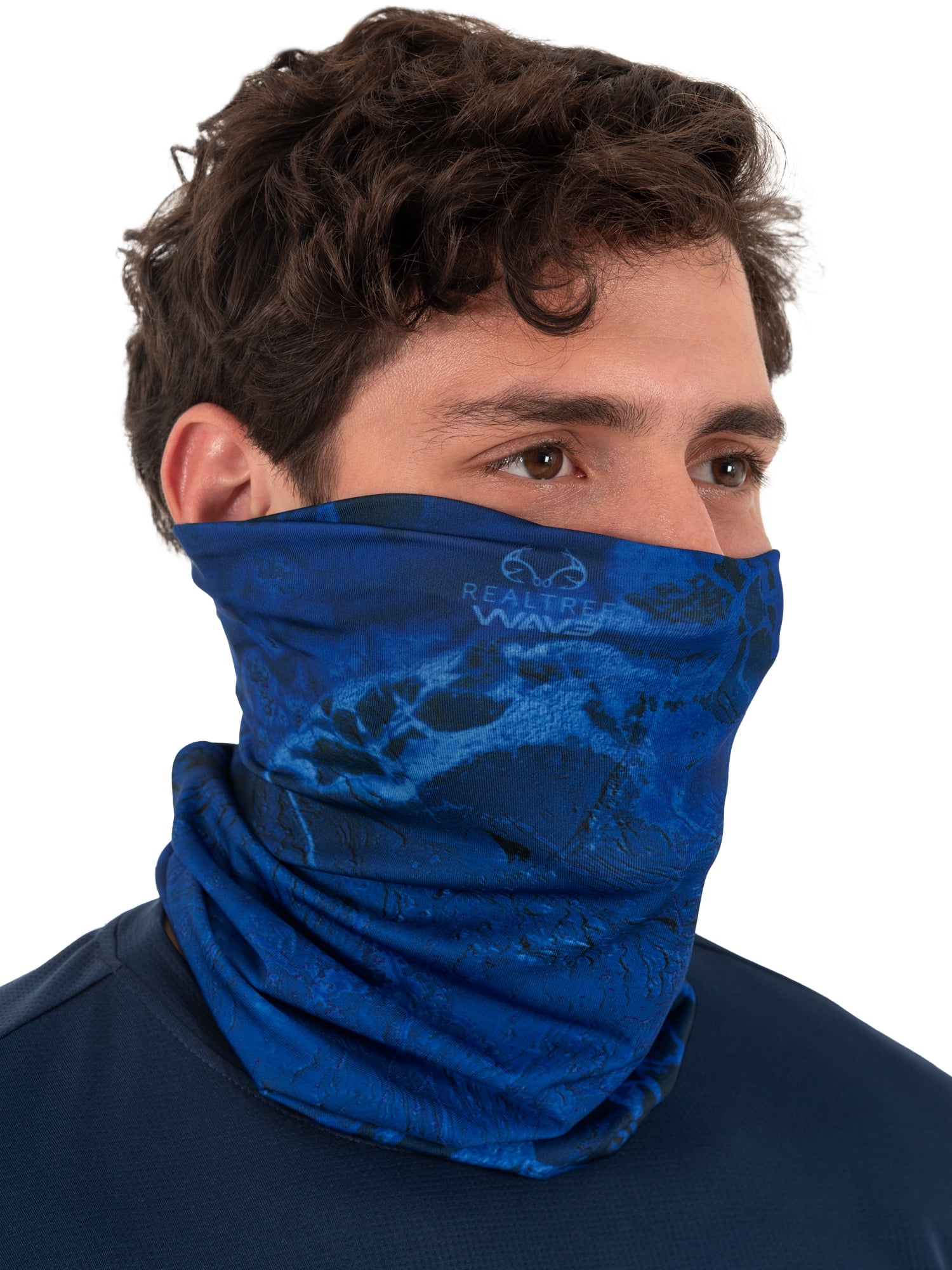 DIKEDU Neck Gaiter Face Cover Mask Multifunctional High Elastic Reusable for Fishing Daily Wear for Men and Women Running Hiking