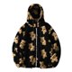 thumbnail image 2 of Puntoco moda mujer Casual cremallera invierno alargado felpa manga larga prendas de vestir Puntoco Puntoco-6026, 2 of 5