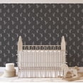 thumbnail image 5 of S4sassy Removable Nature-inspired Waterproof Wall Wrap, Textured Wallcover, Mini Floral Bunch Print Contact Paper for Wall, Cabinet, Dresser, Self Adhesive Vinyl Wallpaper Roll- Gray (25"x60" inch), 5 of 9