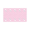 thumbnail image 2 of Halloween Ghost Themed Party Tablecloth Black and Pink Festive Fabric Cover for Holiday Gathering Decor, 2 of 6