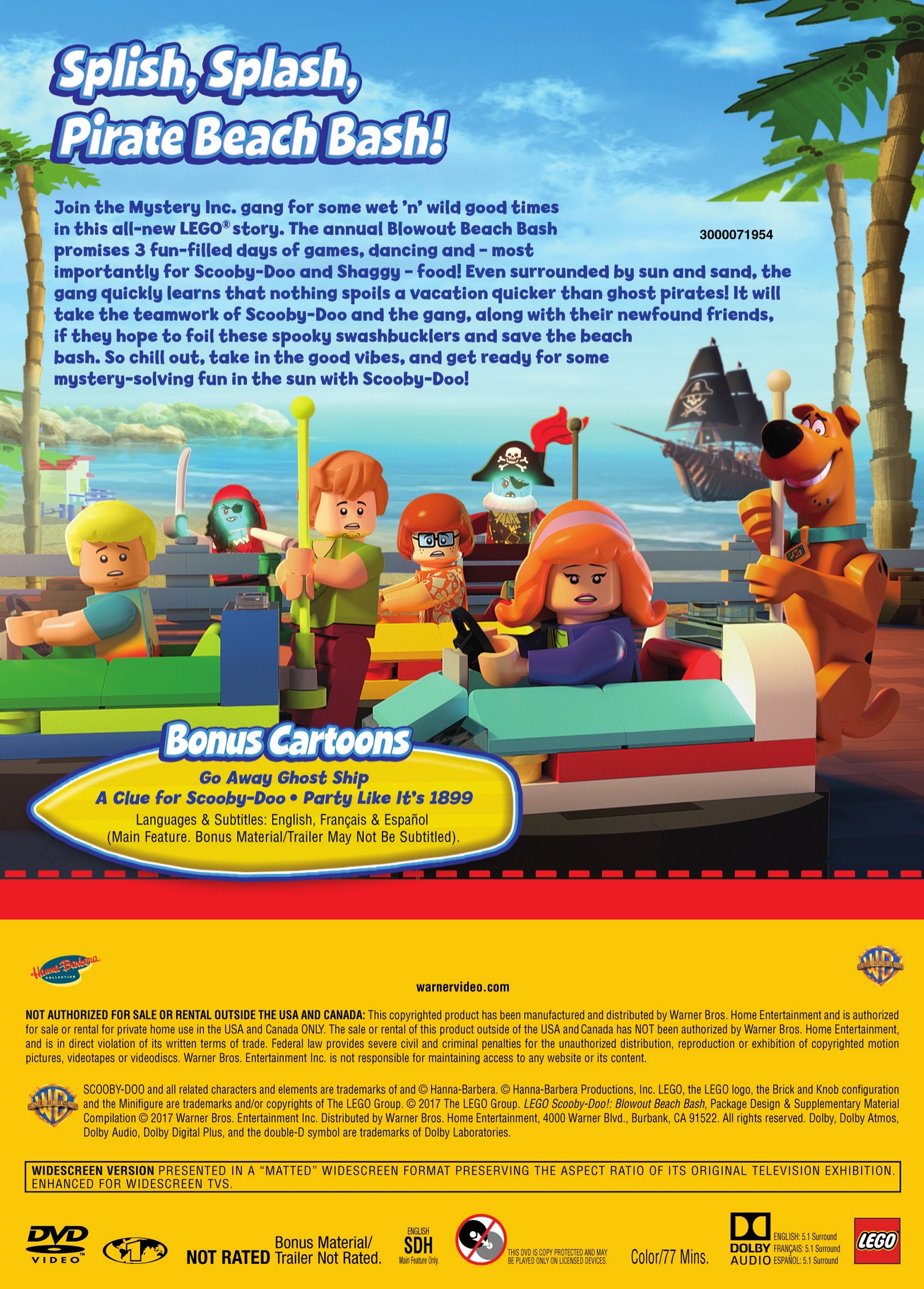 LEGO Scooby-Doo! Blowout Beach Bash (DVD) - image 2 of 2
