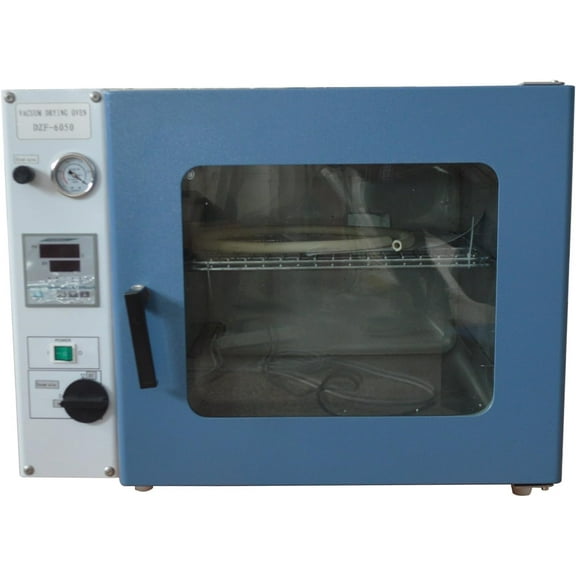 EQCOTWEA 1.9 Cu Ft Digital Vacuum Drying Heat Treat Oven for Lab 250°C