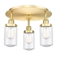 thumbnail image 2 of Innovations Lighting 916-3C-SG-G314 Dover 3 Light 17" Wide Flush Mount Ceiling Fixture -, 2 of 5