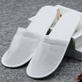 thumbnail image 7 of Qiushaoyue 8 Pairs Hotel Slippers Disposable Slippers Spa Slippers Salon Spa Slippers One Time Slipper, 7 of 7