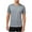 Gray, variant on Nmnitkp Mens Shirts Casual Loose Sports Breathable Ice-Silk Mens Short Sleeve Shirts Round-Neck Quick Dry Mens Pullover Dark Gray,5XL