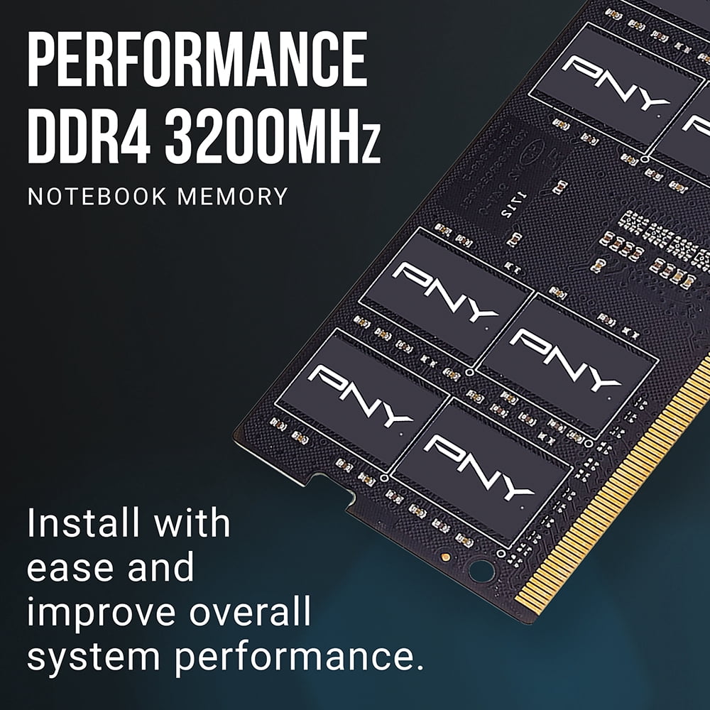 PNY 32GB (2x16GB) Performance DDR4 3200MHz Notebook Memory Kit