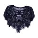 thumbnail image 5 of Chal de lentejuelas Strade Fareast Limited para mujer Azul Marino, 5 of 8