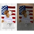 thumbnail image 2 of Caroline's Treasures SS4252CNL Flag with Australian Shepherd Ceramic Night Light, 6x4x3", multicolor, 2 of 2