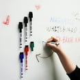 thumbnail image 5 of BAZIC Magnetic Dry Erase Marker, Fine Tip Color Whiteboard Markers (6/Pack), 1-Pack, 5 of 7