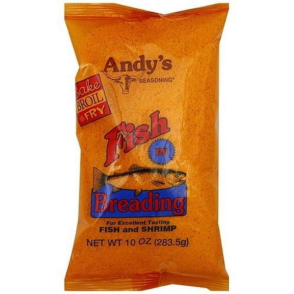 Andy's Red Fish Breading, 10 oz (Pack of 6)