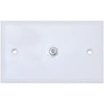 thumbnail image 2 of Cable Wholesale ASF-20251WH TV Wall Plate with 1 F-Pin Coupler, White, 2 of 3