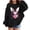 Black, variant on WENWU Womens Sweatshirt Hoodies Long Sleeve Hoodie Womens Pullover Sweatshirt Cozy Sweatshirts for Women Red Hoodie Fall Sweatshirts for Women 2025 Young Women