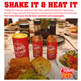 thumbnail image 2 of Cajun Nation Cajun HEAT Garlic Pepper Hot Sauce, 5 oz – Spicy Red Pepper Vinegar Sauce – Low Sodium, No MSG – Louisiana-Style Cajun Flavor, 2 of 7