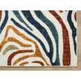 thumbnail image 6 of Abani Hampton Collection Area Rug Mid Century Zebra Print Living Room Decor Floor Rug 4 x 6 Multicolor, 6 of 8