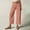 Pink A1, variant on Lodgix 2025 Women Mid Waist Crop Straight Leg Jeans Solid Stitch Detail Casual Fashion Trendy Denim Pants Without Belt Black XL