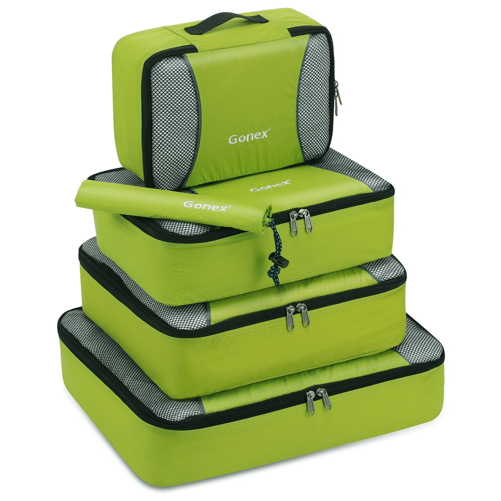 Gonex Gonex 5Pack(XL/L/M/S/Laundry Bag) Packing Cubes,Lightweight