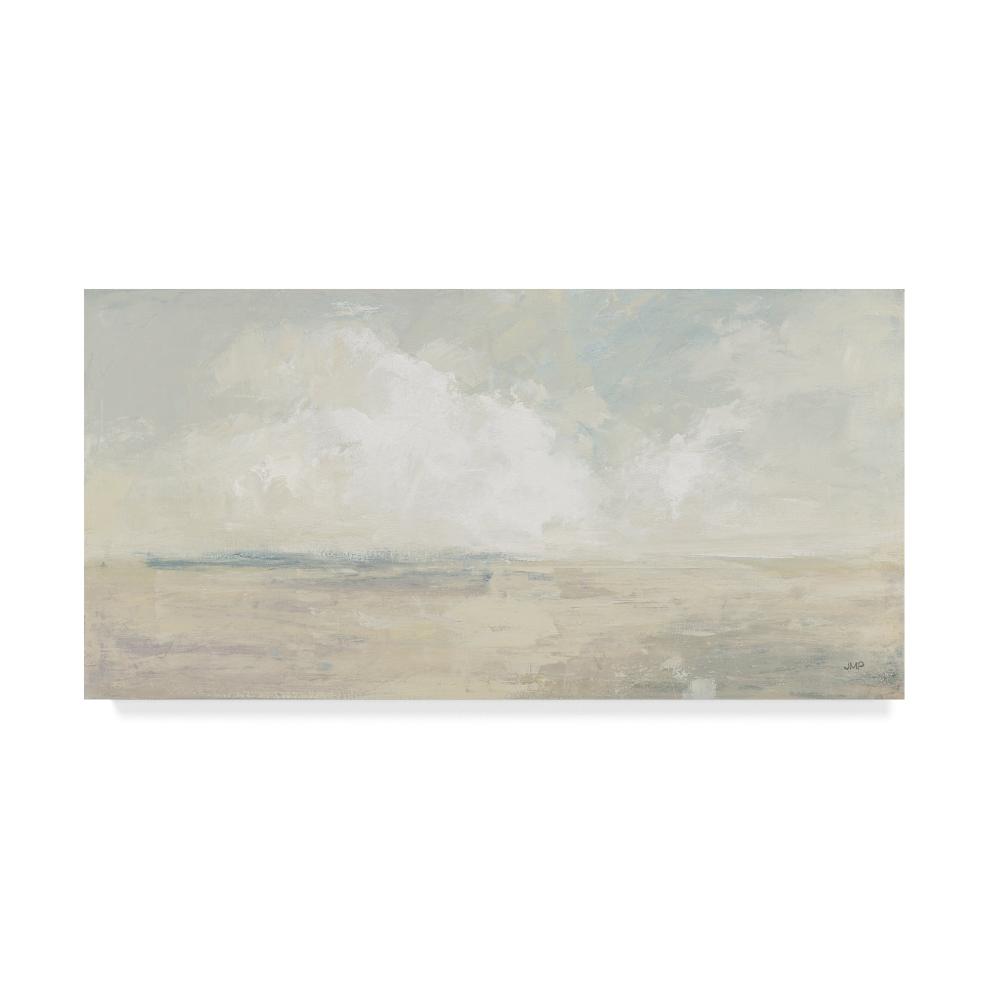 Photo 1 of **USED** Trademark Fine Art 'Sky and Sand Pastel' Canvas Art by Julia Purinton