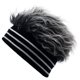 thumbnail image 2 of Gorro de lana con peluca, gorro de invierno de tela transpirable y cómoda, gran regalo para Navidad y Año Nuevo, 2 of 3