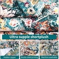 thumbnail image 4 of Boho Throw Pillow Covers 16x16 inch Set of 2 Monaco Rug Persian Carpet Double Sided Pattern Cotton Soft Pillow Case Cushion Cover Bohemian Pillowcase for Couch Sofa Bed Decorative, Green, 4 of 6
