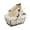 a+b, variant on MesaSe PENGXAING [] Iron Art Wire Sundries Storage Basket With Liner Portable Mini Desktop Storage Baskets with Handles for Breads Snacks Toys Iron Metal Storage Organizers Bins 6.69”*5.3