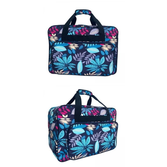 FVDPWYE 2x Sewing Machine Carry Bag 46x32x23cm Travel Tote Accessories Carrying Case