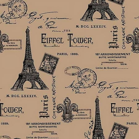 Springs Creative Burlap Prints Paris Eif