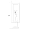 thumbnail image 2 of Z Lite 584PHMR-533PM-BK 24 in. Dunbroch 1 Light Black Outdoor Pier Mounted Fixture, 2 of 7
