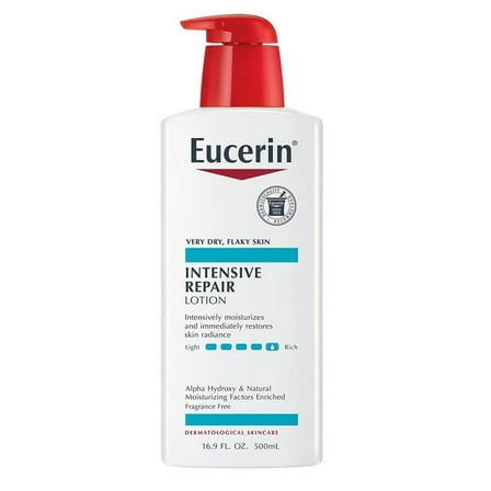 Eucerin Lotion Intensive Repair 16.9oz Pump (Pack of 3)