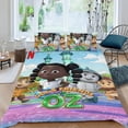 thumbnail image 2 of Dee & Friends in Oz Conjunto de sábanas temático, trío de piezas, cómodo y amigable con la piel, diseño único, regalo de decoración para el hogar para familiares, amigos y fans,140cm *210cm, 2 of 6