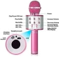 thumbnail image 2 of Micrófono de karaoke con altavoz Bluetooth, 2 of 5