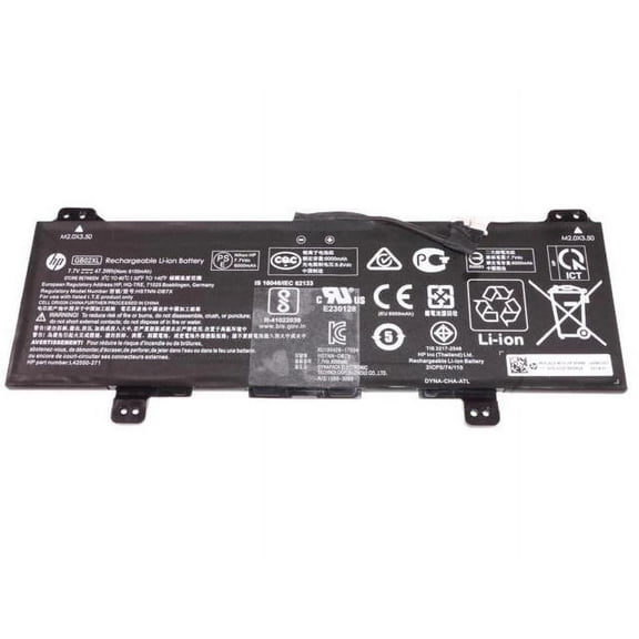New Genuine HP ChromeBook 14-DB0051CL 7.7V - 47.3Wh Battery GB02XL L42583-005