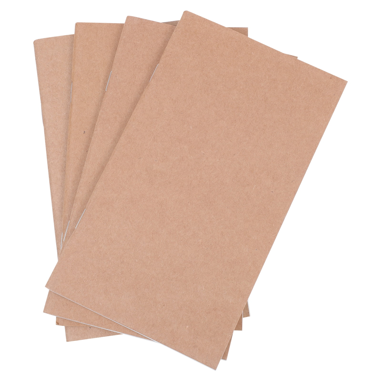 Shisuyan Diary Travel Composition Notebook Travel Notebooks Khaki 4Pcs Time Planning