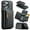 black, variant on Detachable Back Cover For iPhone 15 Pro Max 15Pro 15Plus 14 ProMax 14Pro 14 Plus 13 Pro Max 13Pro 12 Pro Max 12Pro 11 Pro Max Wallet Case with Card Holder Magnetic For iPhone 15 Leather Phone Cases