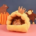 thumbnail image 5 of Oaktree Rabbit Guinea Pig Hamster House Bed Cute Small Animal Pet Winter Warm Squirrel Hedgehog Chinchilla House Cage Nest Hamster Accessories, 5 of 5