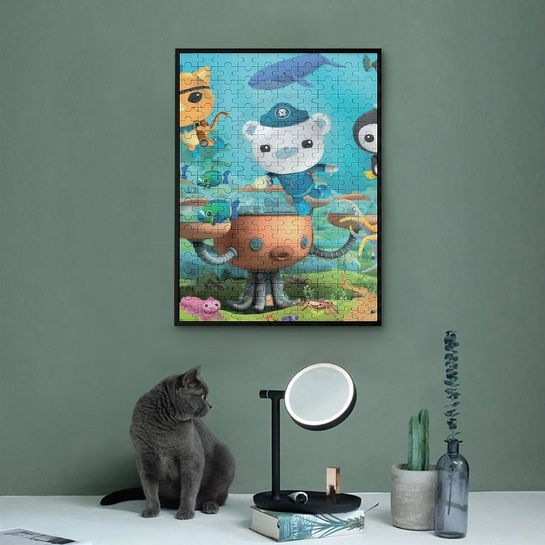 The Octonauts Jigsaw Puzzle, Wood Puzzles Adult, 200 PCS Jigsaw