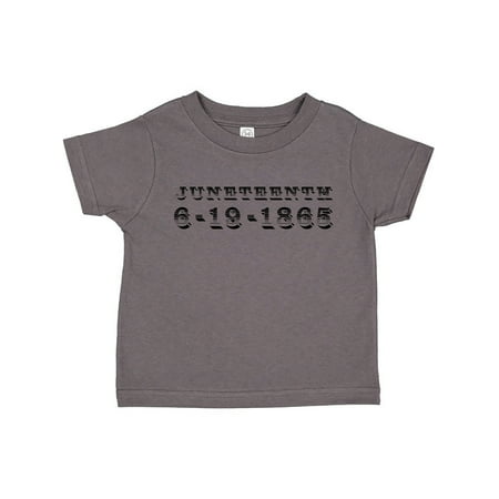 

Inktastic Juneteenth 6-19-1865 Gift Toddler Boy or Toddler Girl T-Shirt