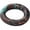 Black, variant on Slccxzc Nepalese Singing Bowl Mat Non Slip Donut Shape Mat Round Cloth Traditional Coasters