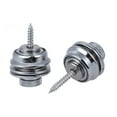 thumbnail image 1 of Amdohai Guitar Strap Lock Straplock Button Flat Head Safety Chrome, 1 of 8